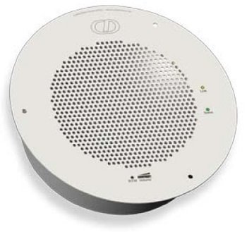 Cyberdata Ceiling Drop-In Auxiliary Speaker - Gray White (011201)