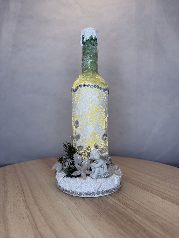 Winterflasche "Schneeflockenzauber"