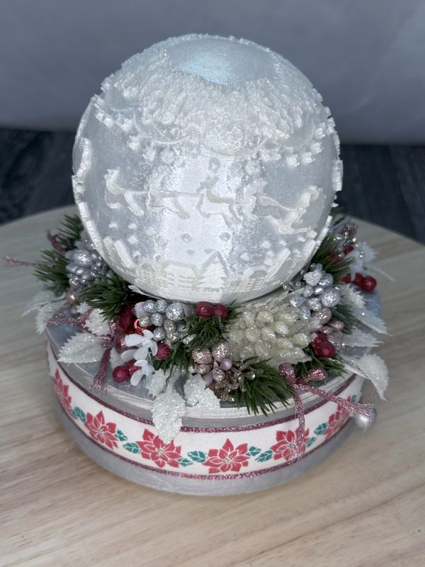 Weihnachts-Spieluhr "Bordeaux-Traum"