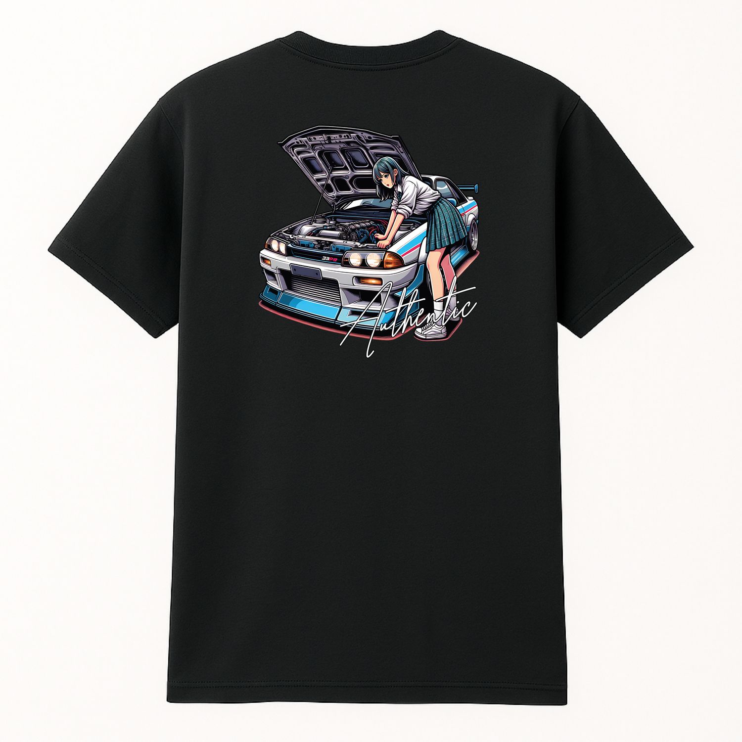 Koszula &quot;Tokyo Tune-Up&quot;  Сzarna