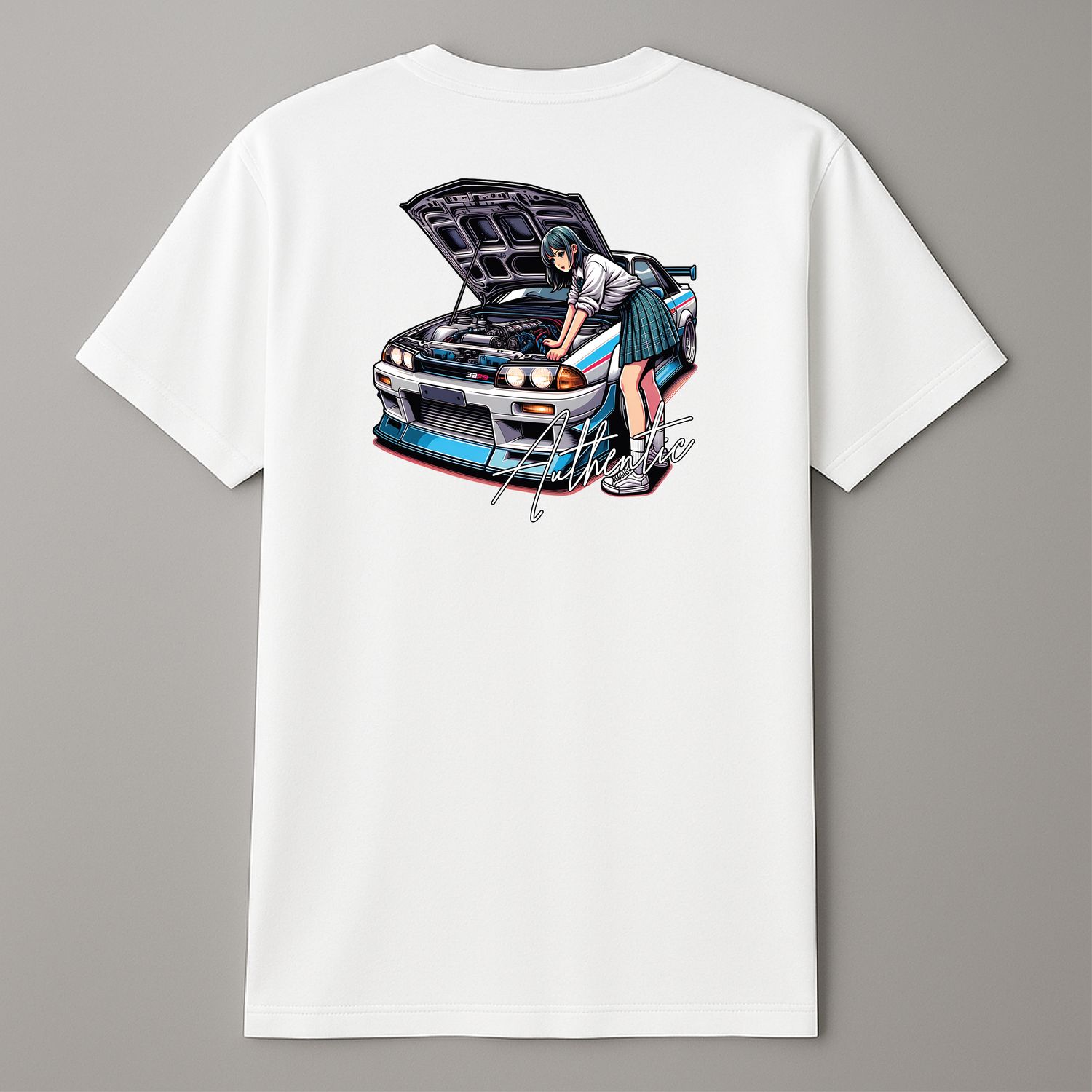 Koszula &quot;Tokyo Tune-Up&quot;  Biała