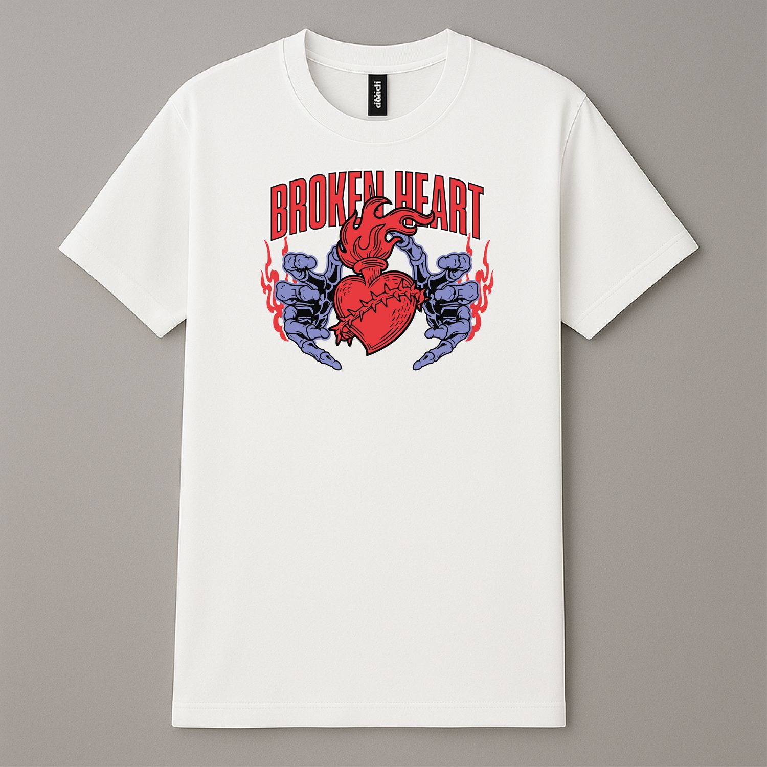 Koszula &quot;Broken Heart&quot; Biała