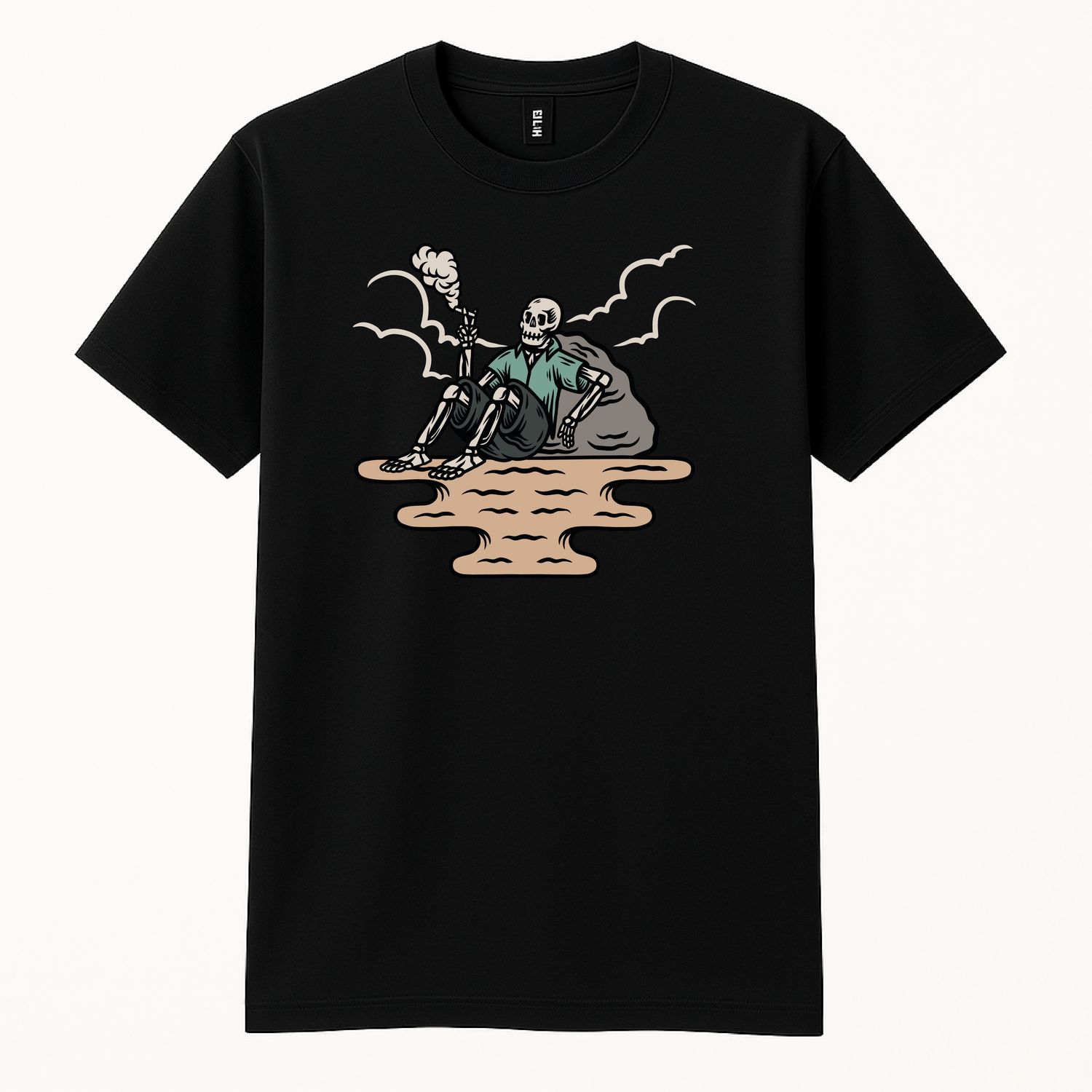 Koszula &quot;Chill to the Bone&quot;  Czarna