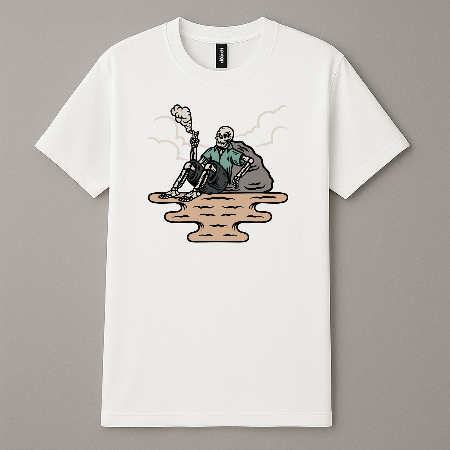 Koszula &quot;Chill to the Bone&quot;  Biała