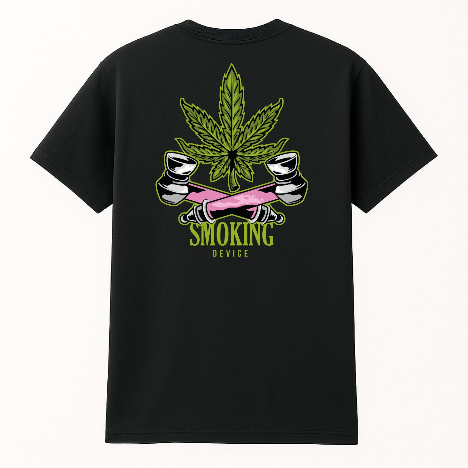 Koszula &quot;Smoking Weed Style&quot;  Czarna