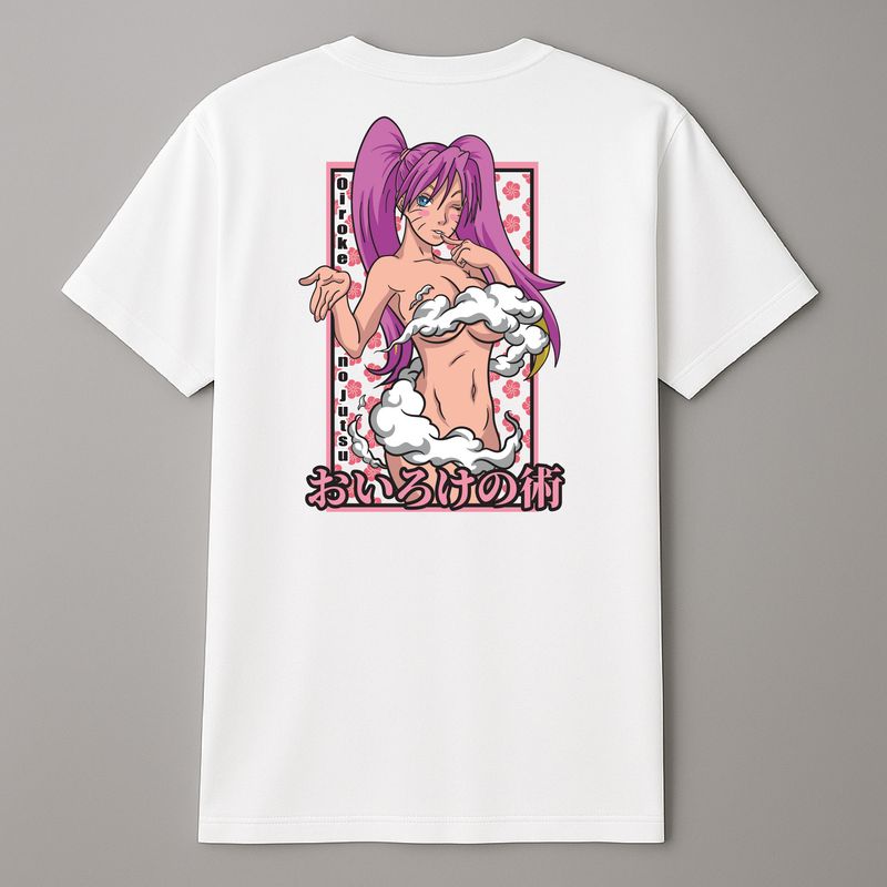 Koszula &quot;Anime Censored&quot; Biała