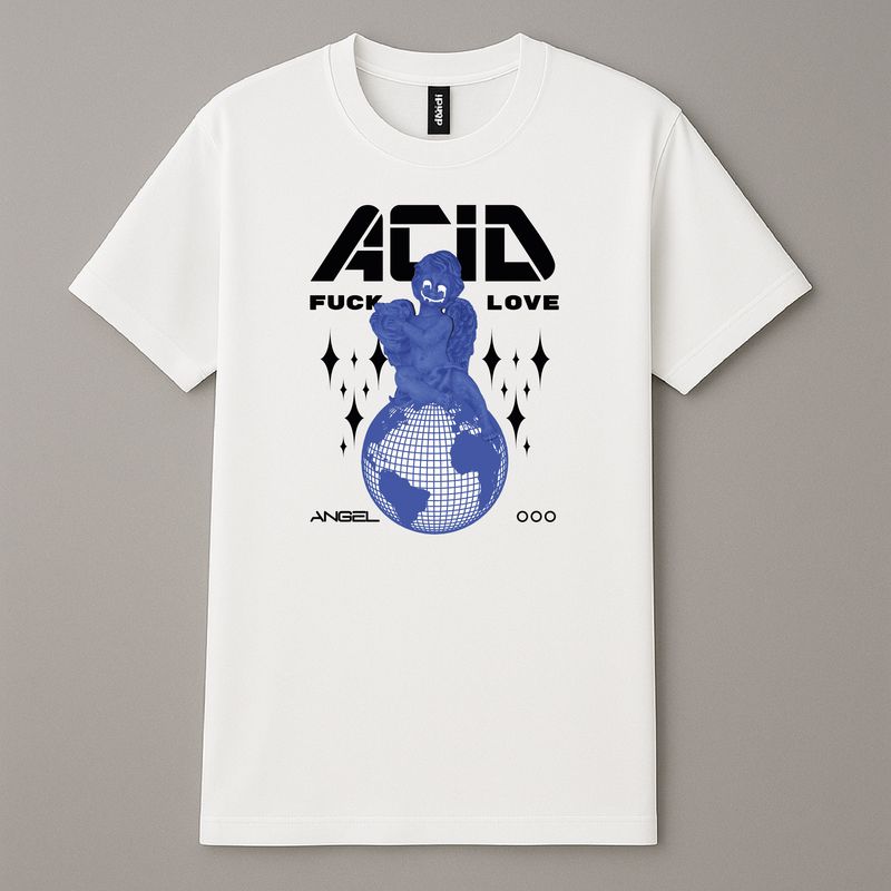 Koszula &quot;Acid Seraph&quot;  Biała