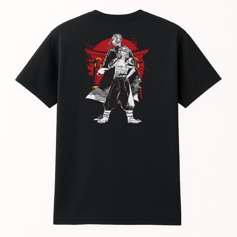 Koszula &quot;Brama Torii&quot;  Czarna