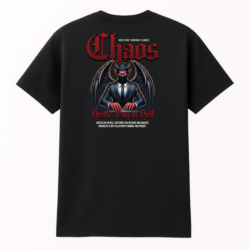 Koszula &quot;CHAOS&quot;  Czarna