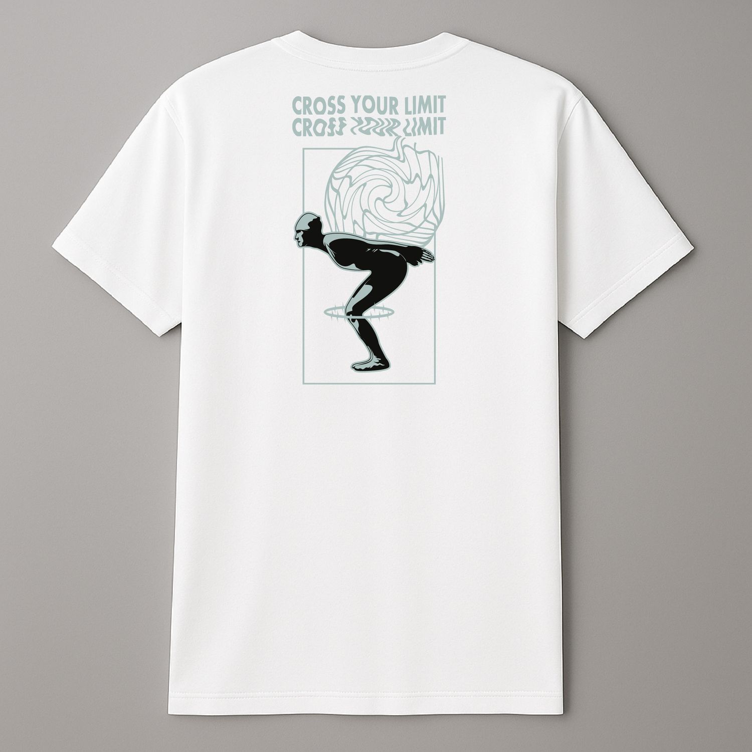 Koszula  &quot;Cross Your Limit&quot; Biała