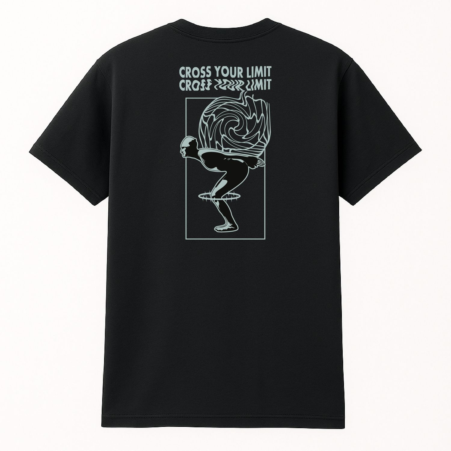 Koszula  &quot;Cross Your Limit&quot; Czarna