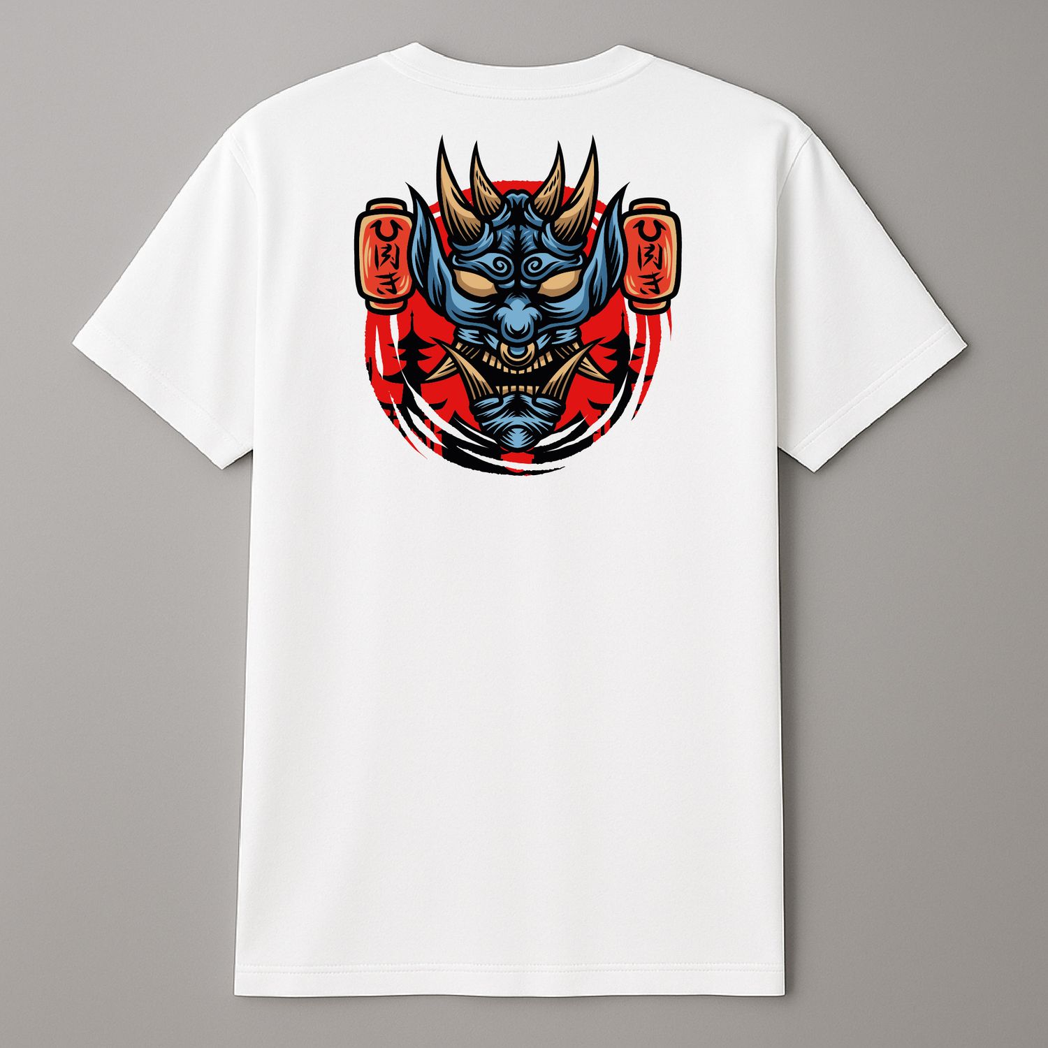 Koszula &quot; Demon Monster&quot; Biała