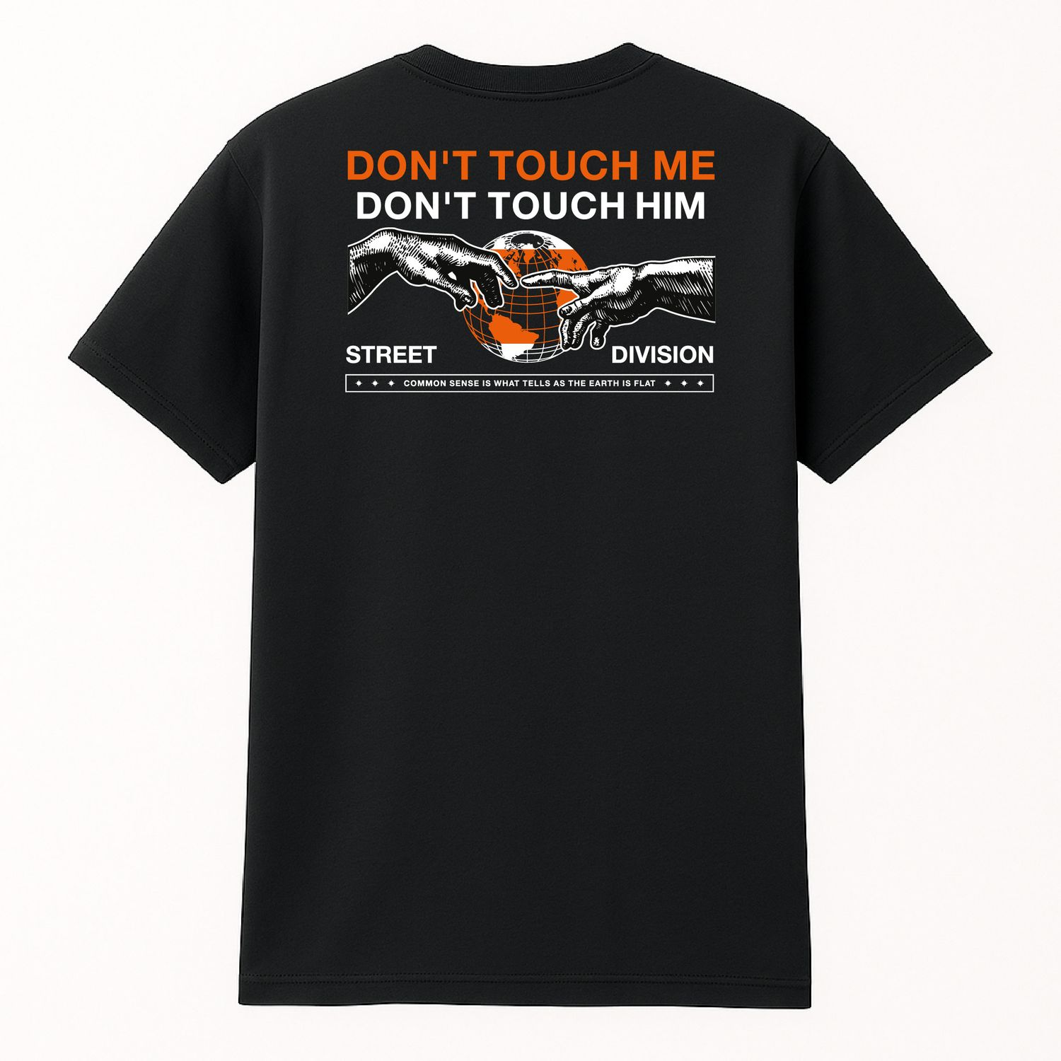 Koszula &quot; Don’t Touch Me&quot;  Czarna