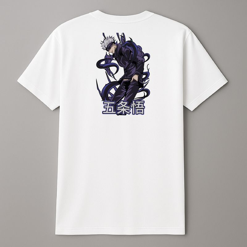 Koszula &quot;Gojo Satoru&quot; Biała