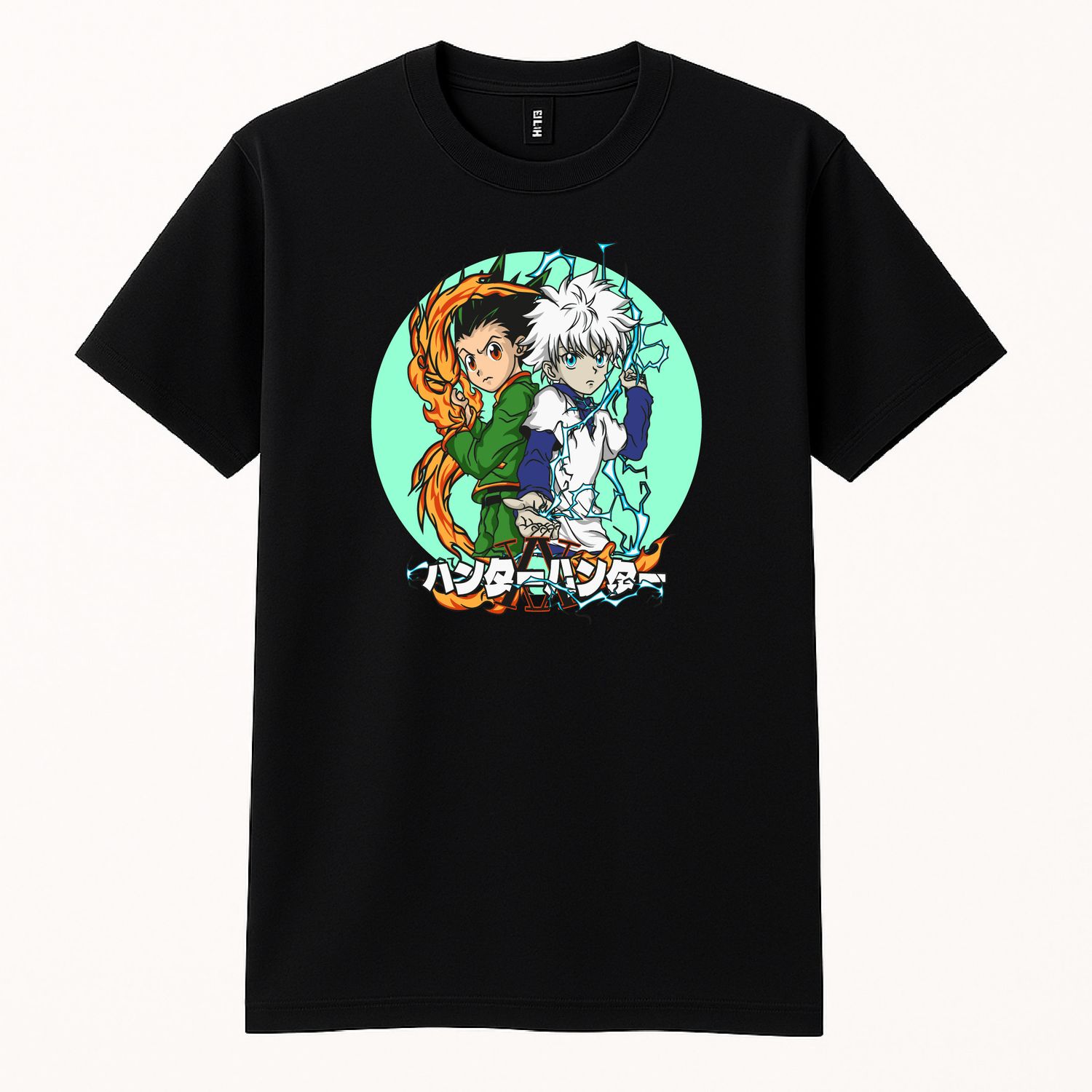 Koszula &quot;Gon &amp; Killua&quot; Czarna