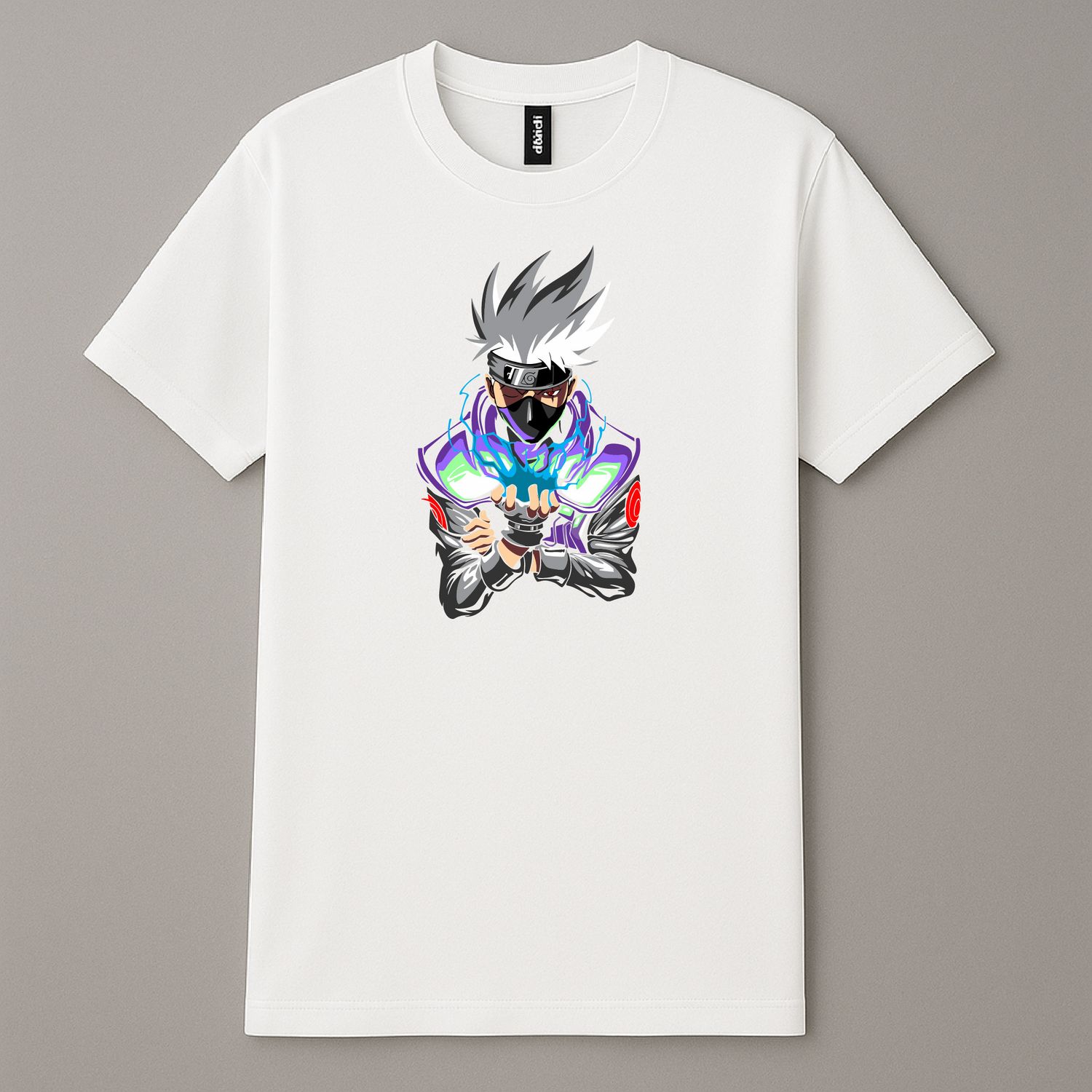 Koszula &quot;Kakashi Lightning – Naruto&quot;  Biała