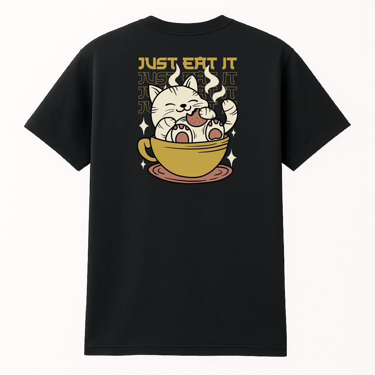 Koszula &quot;Just Eat It&quot; Czarna