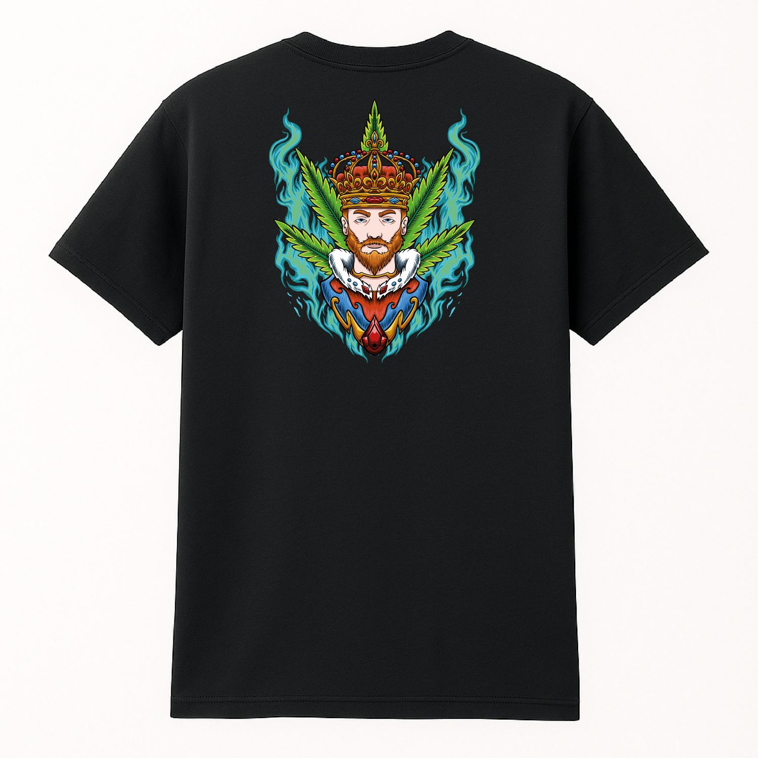 Koszula &quot;King of Smoke&quot;  Czarna