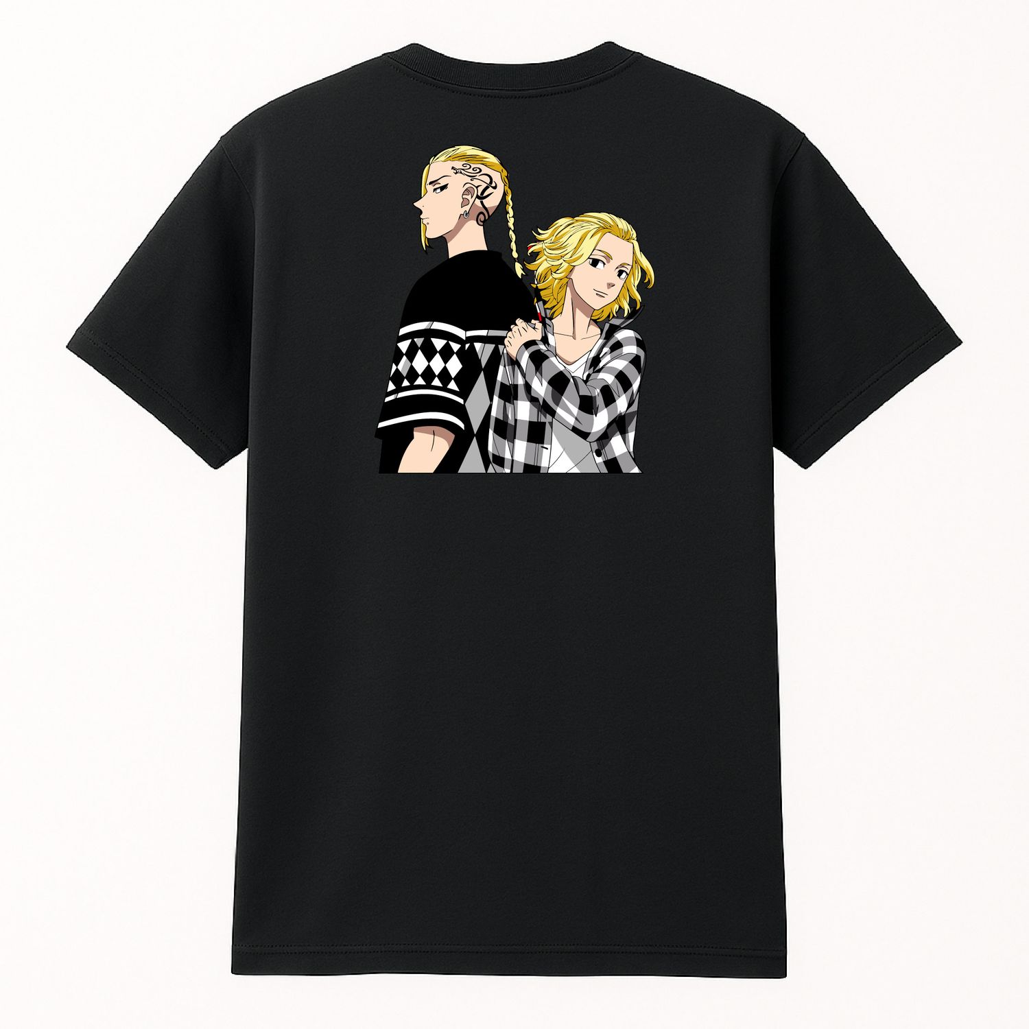 Koszula &quot;Mikey &amp; Draken&quot; Czarna