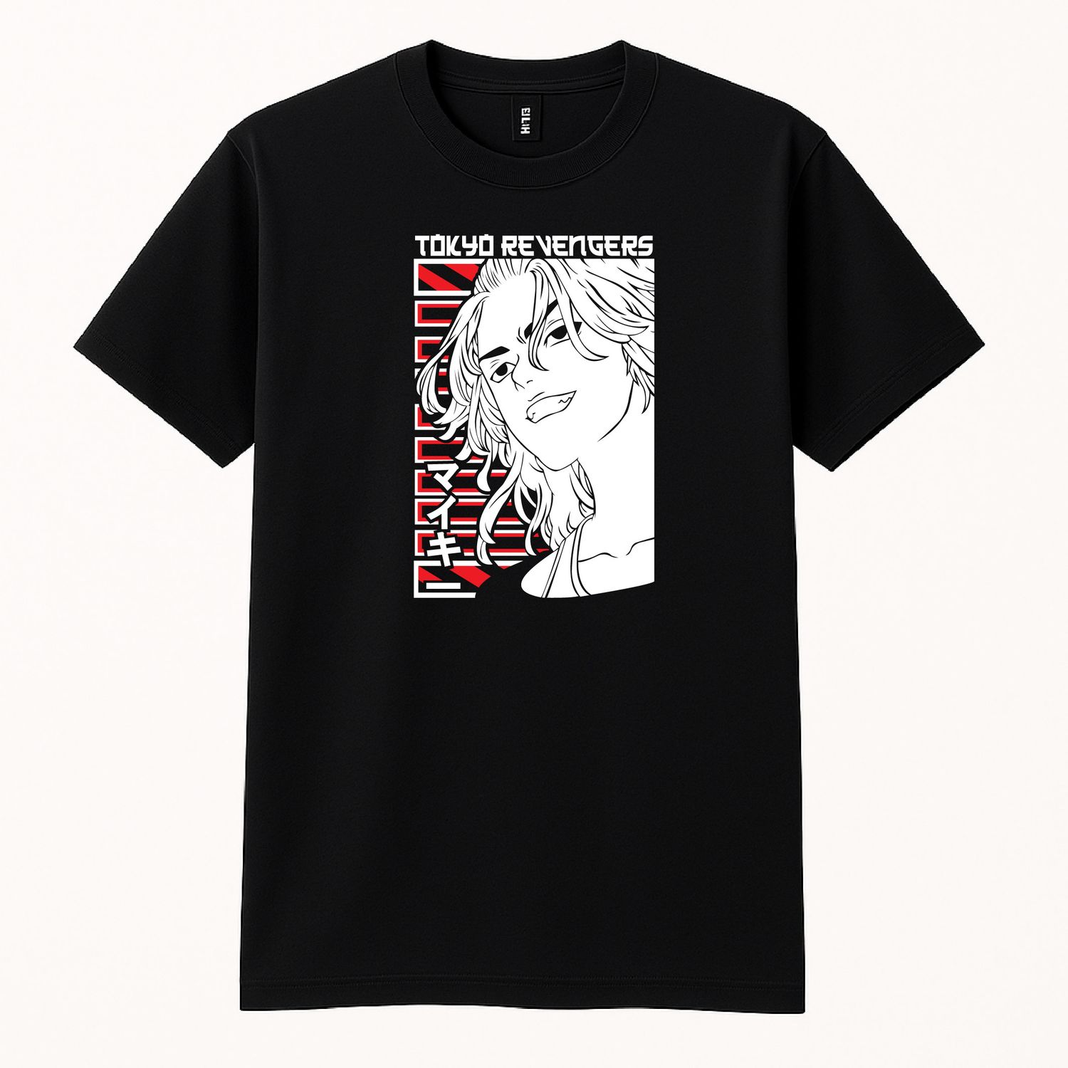 Koszula &quot;Mikey w stylu streetwear&quot;  Czarna