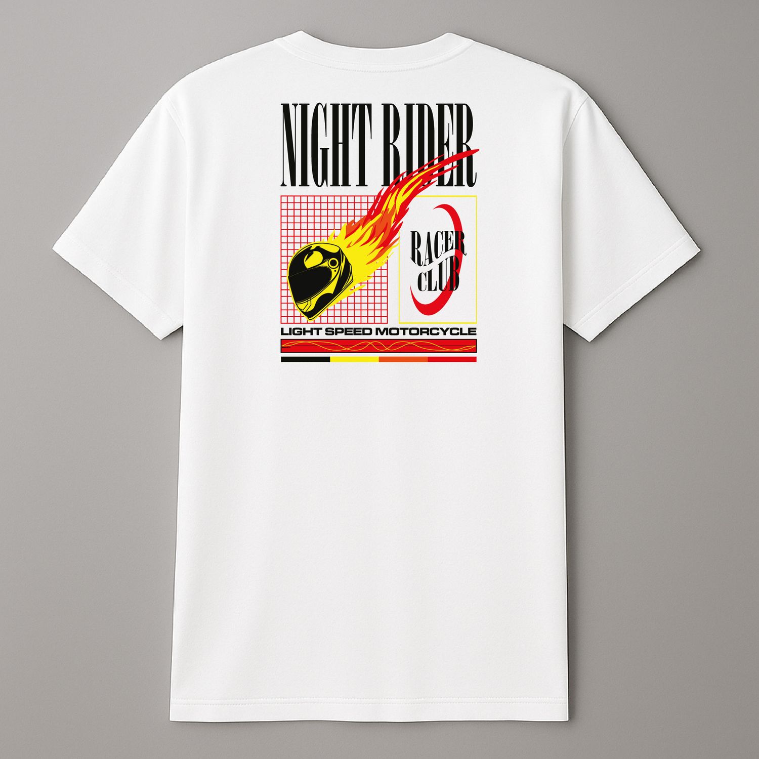 Koszula "Night Rider"  Biała