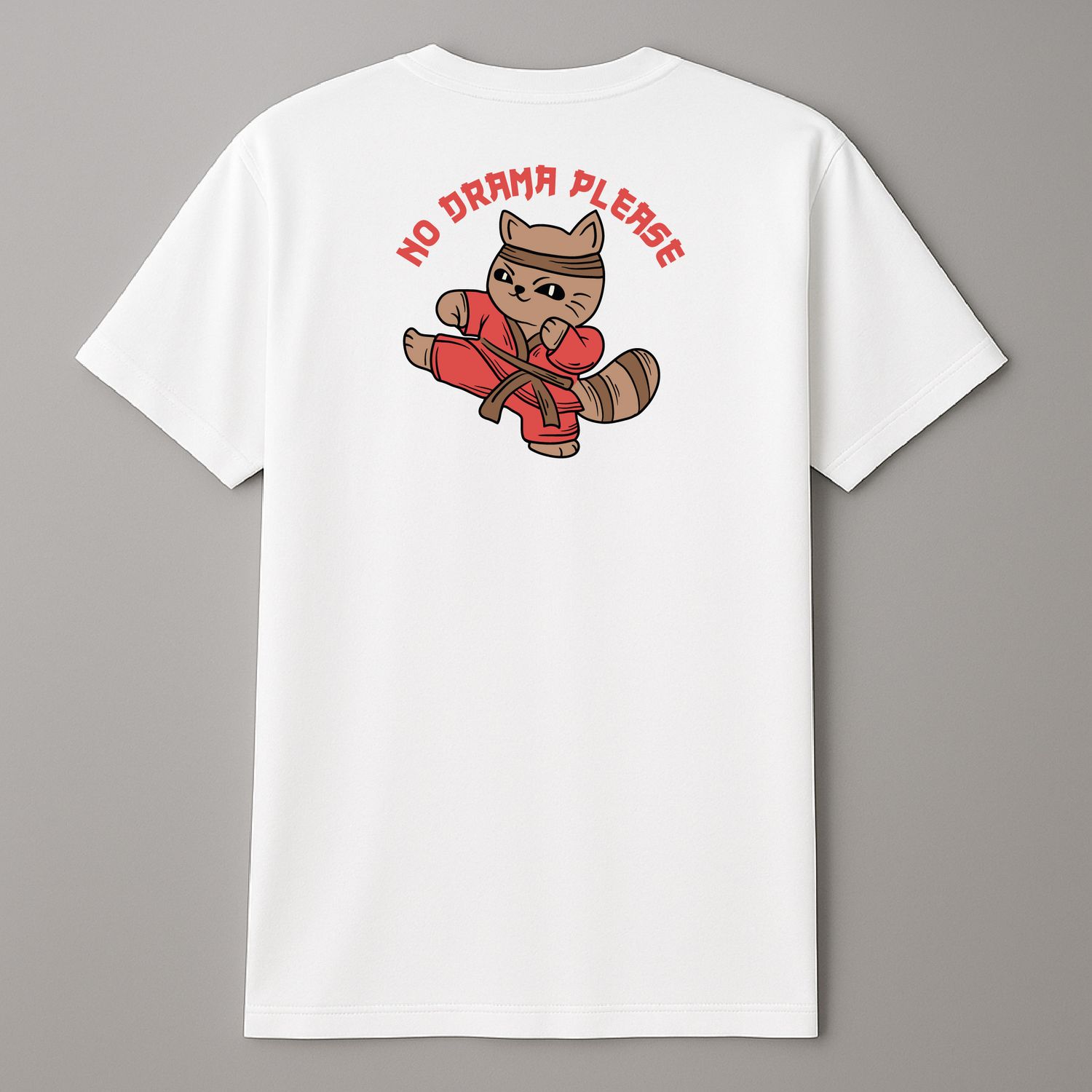 Koszula &quot;No Drama&quot;  Biała