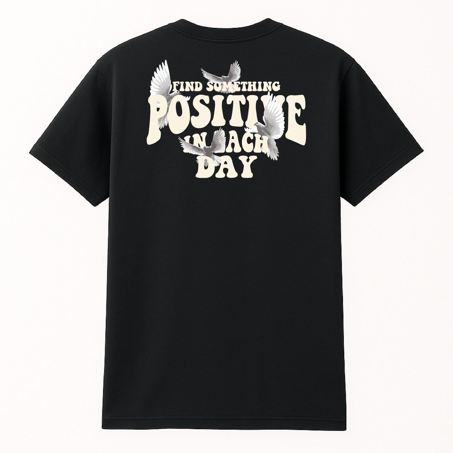 Koszula  "Positive Vibes" Czarna