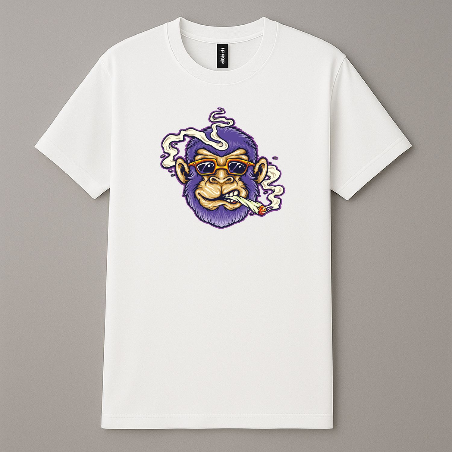 Koszula &quot;Purple Haze Primate&quot; Biała