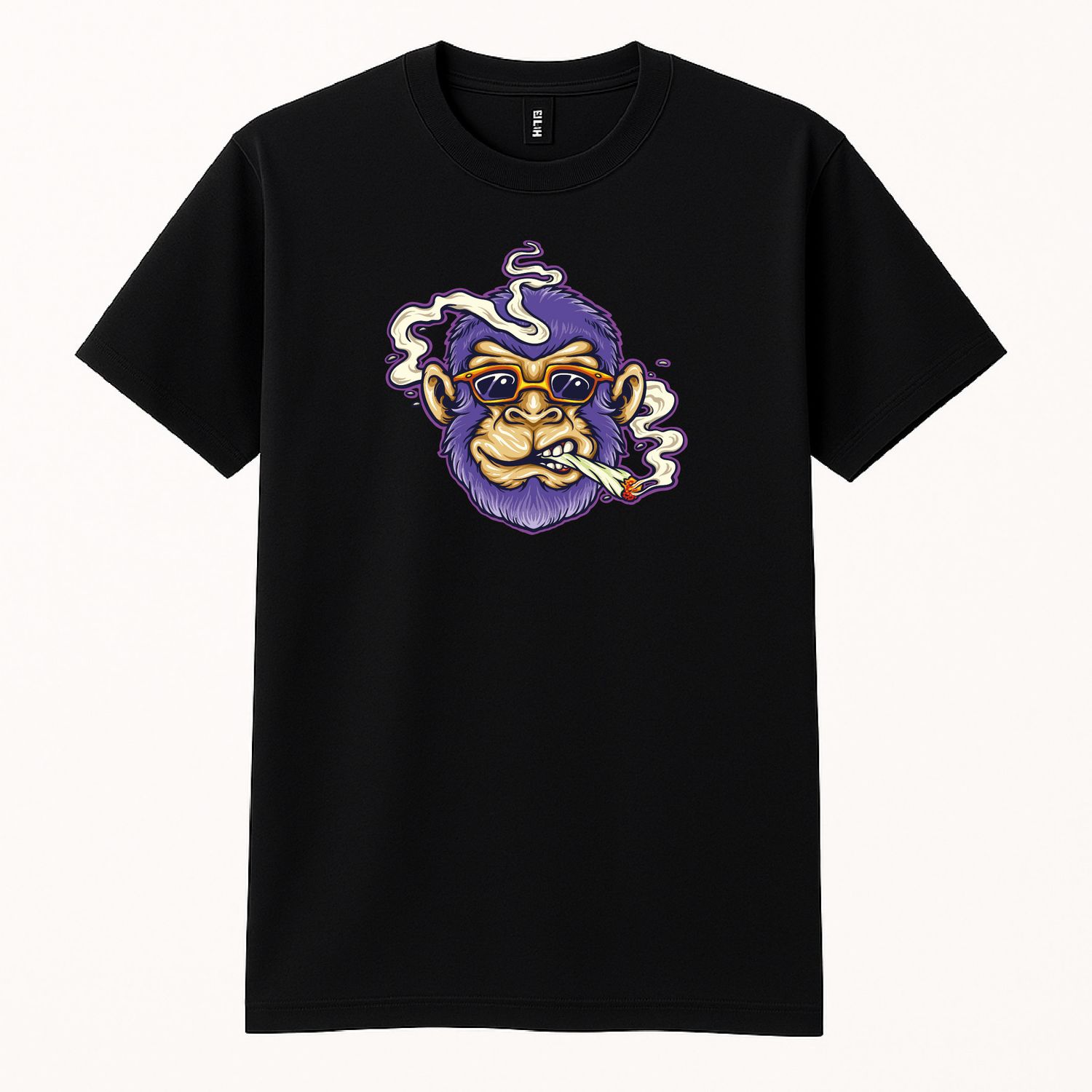 Koszula &quot;Purple Haze Primate&quot; Czarna