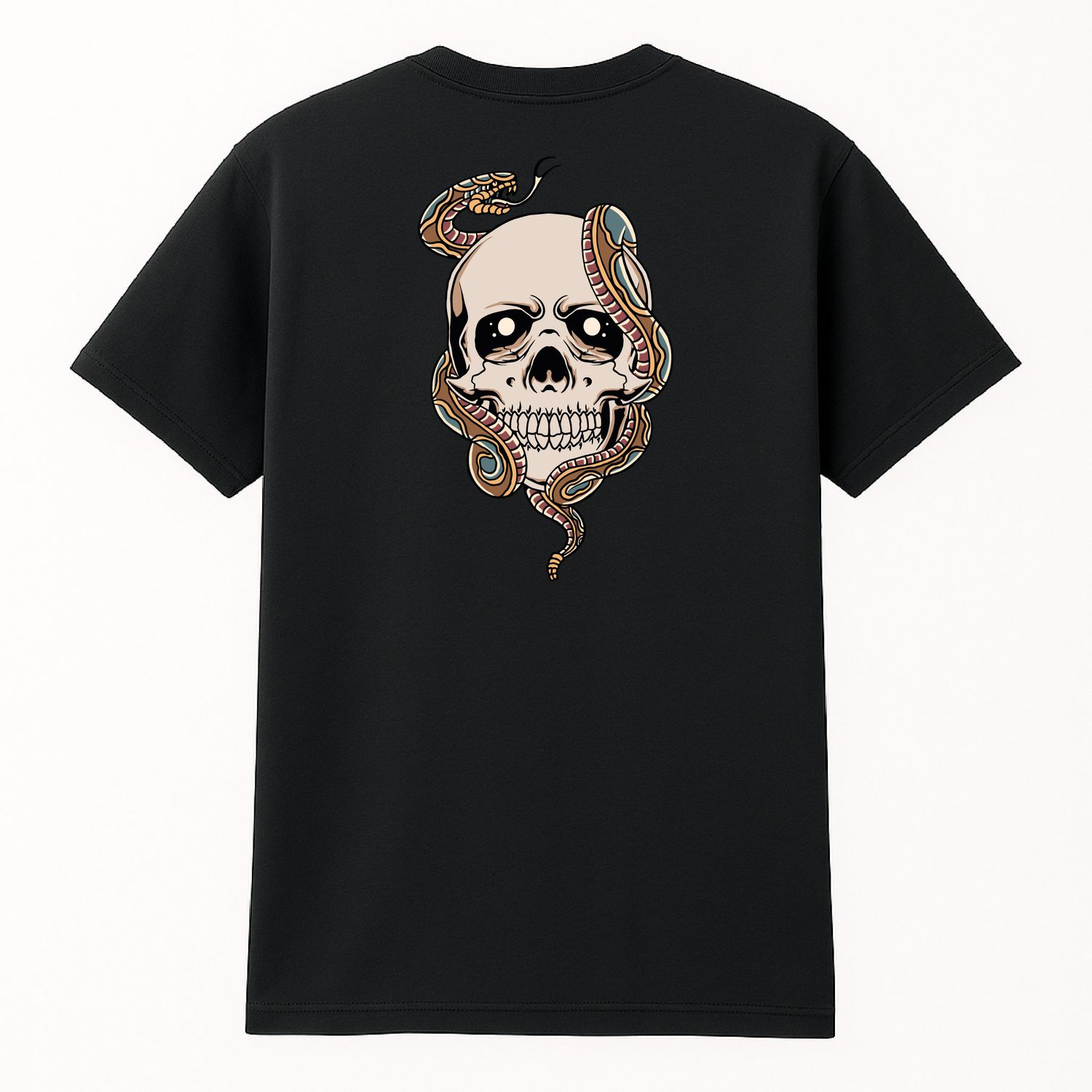 Koszula &quot;Skull and Snaker&quot; Czarna