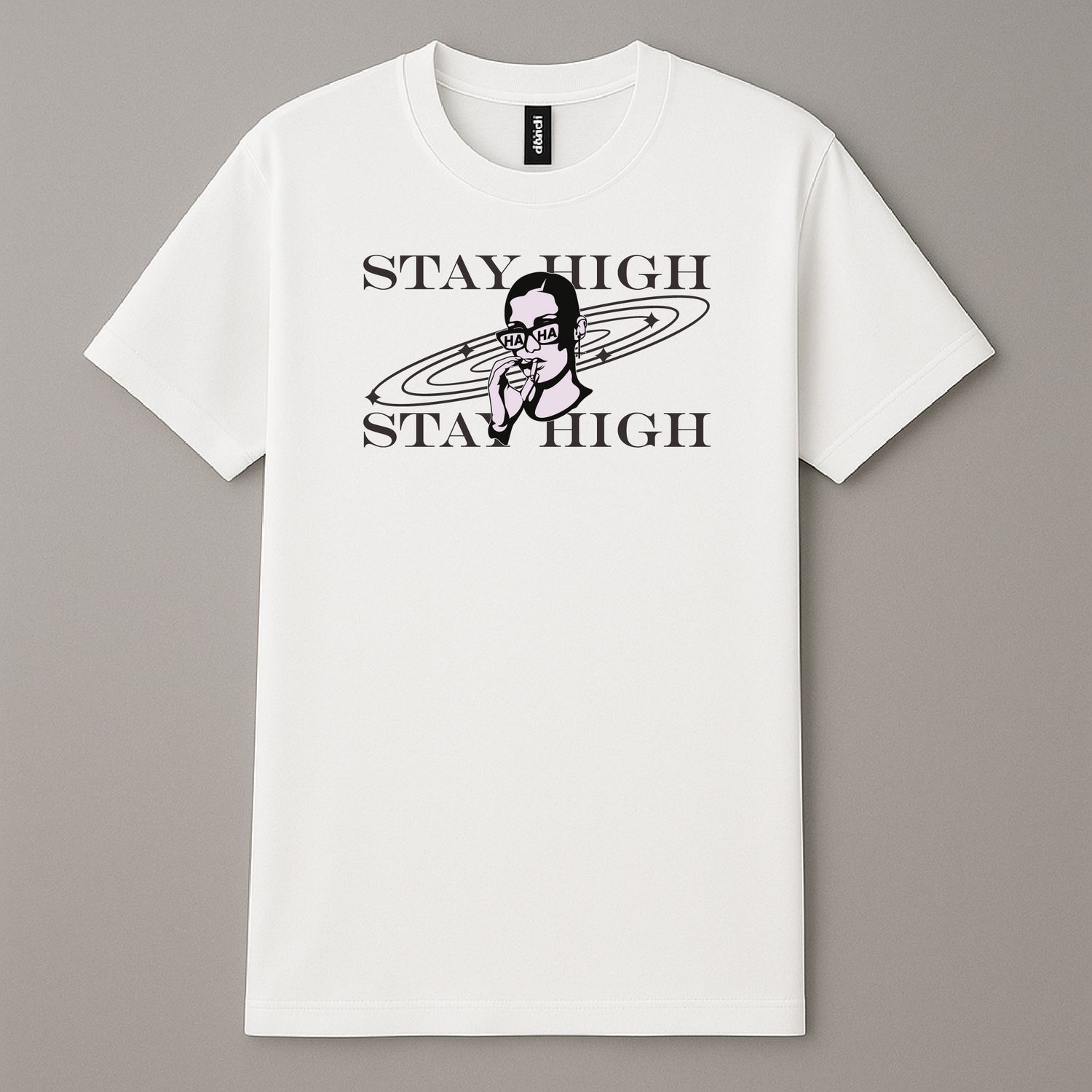 Koszula  &quot;Stay High Girl&quot; Biała