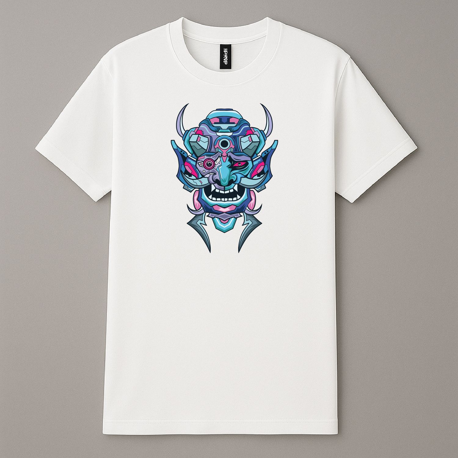 Koszula &quot;Techno Demon&quot;  Biała