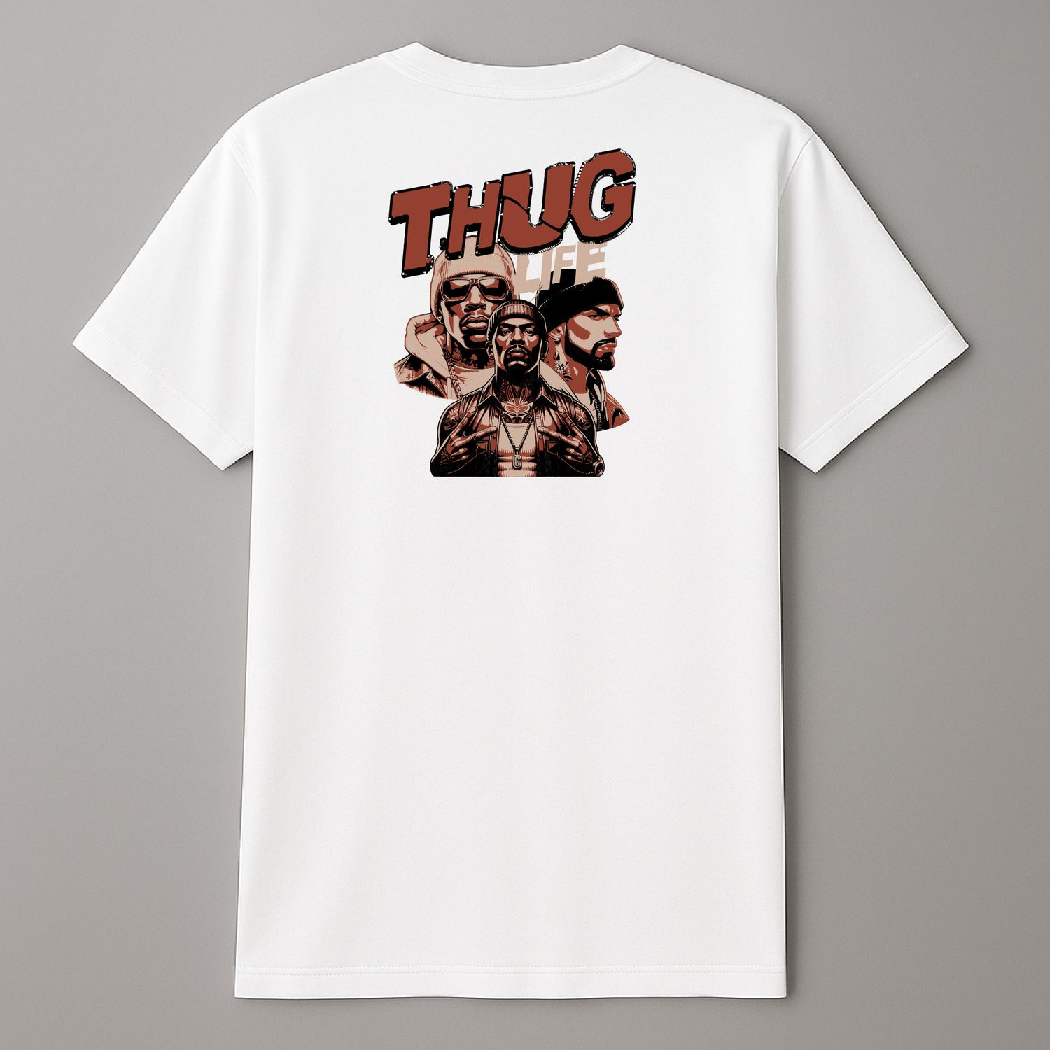 Koszula &quot;THUG&quot;  Biała