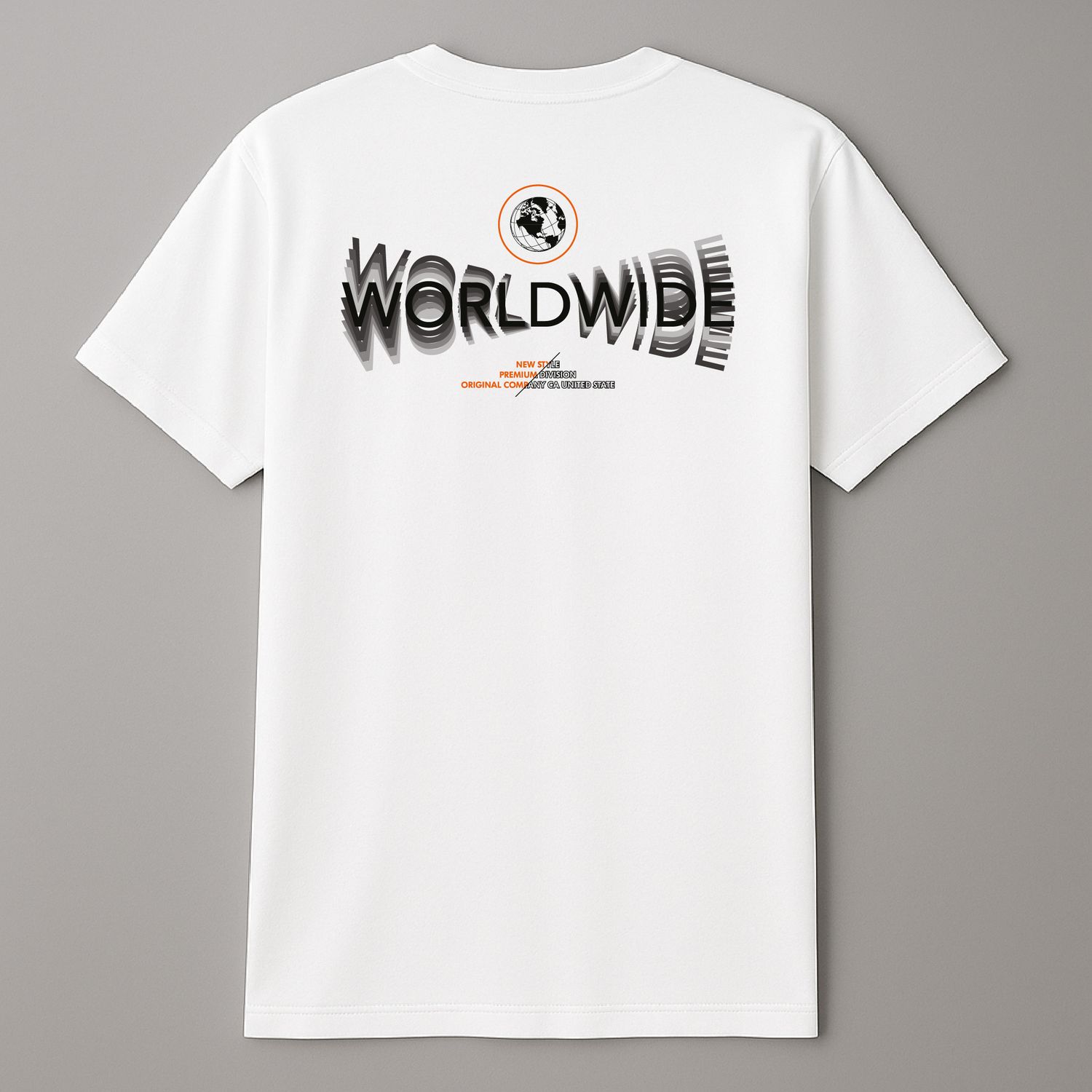 Koszula &quot; Worldwide Motion&quot;  Biała