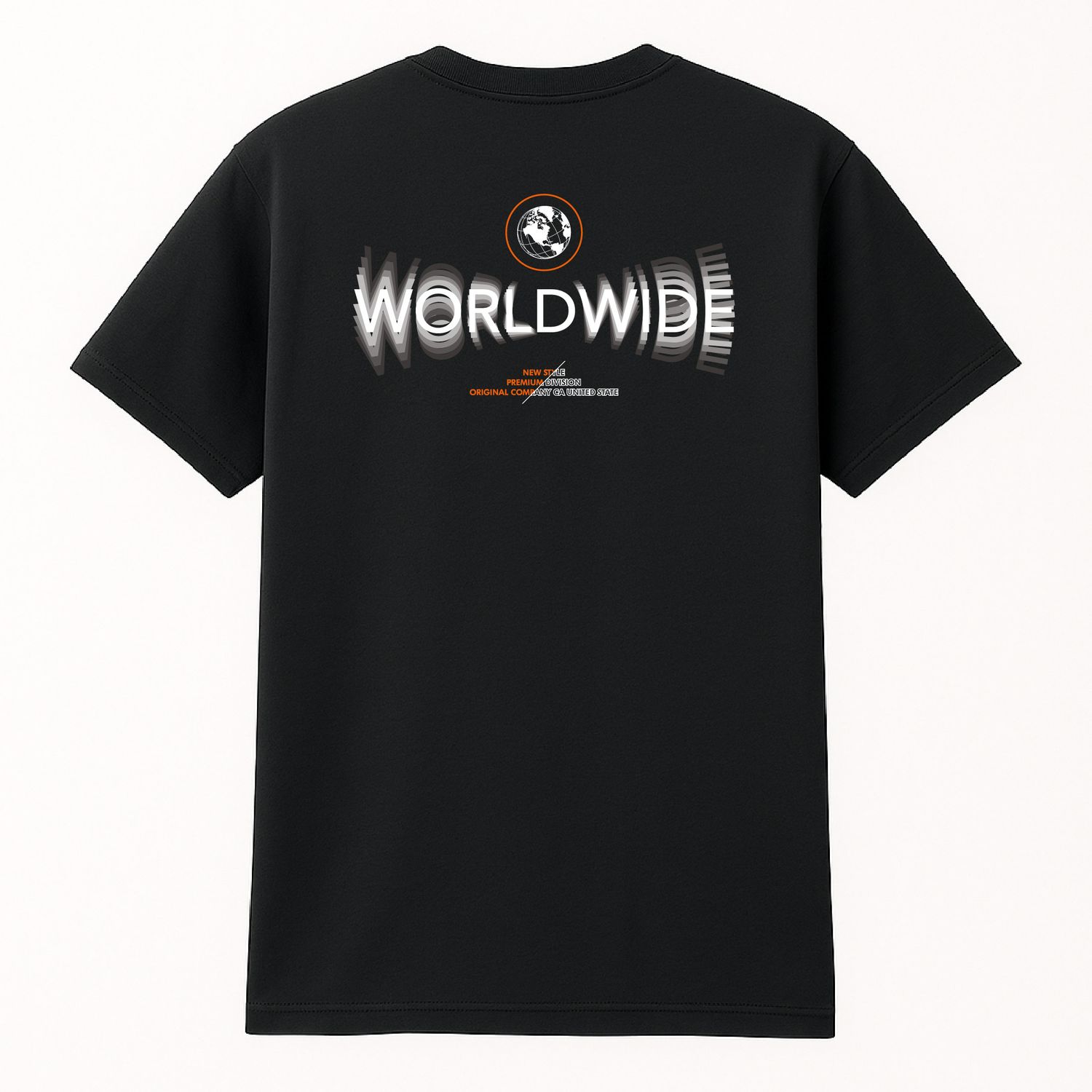 Koszula &quot; Worldwide Motion&quot;  Czarna