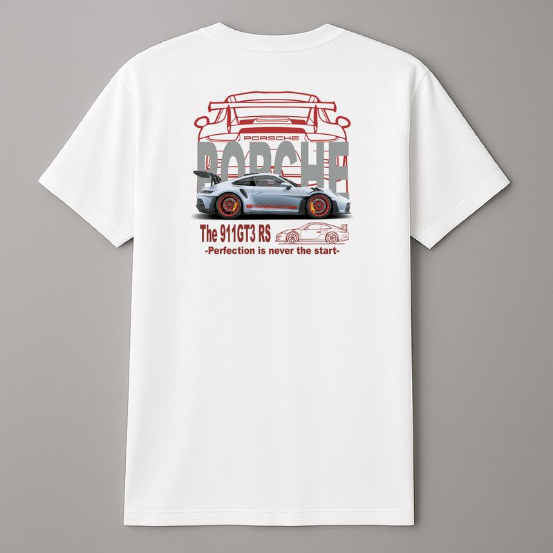 Koszula z Porche Biała