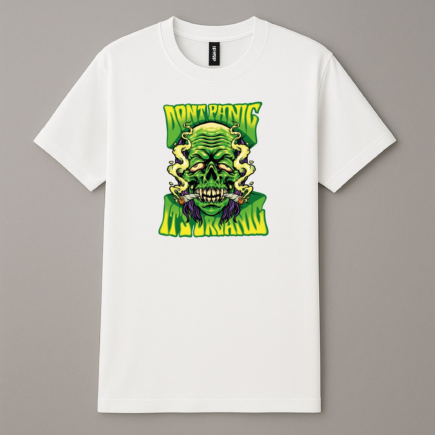 Koszula &quot;Zoned Out Zombie &quot; Biała