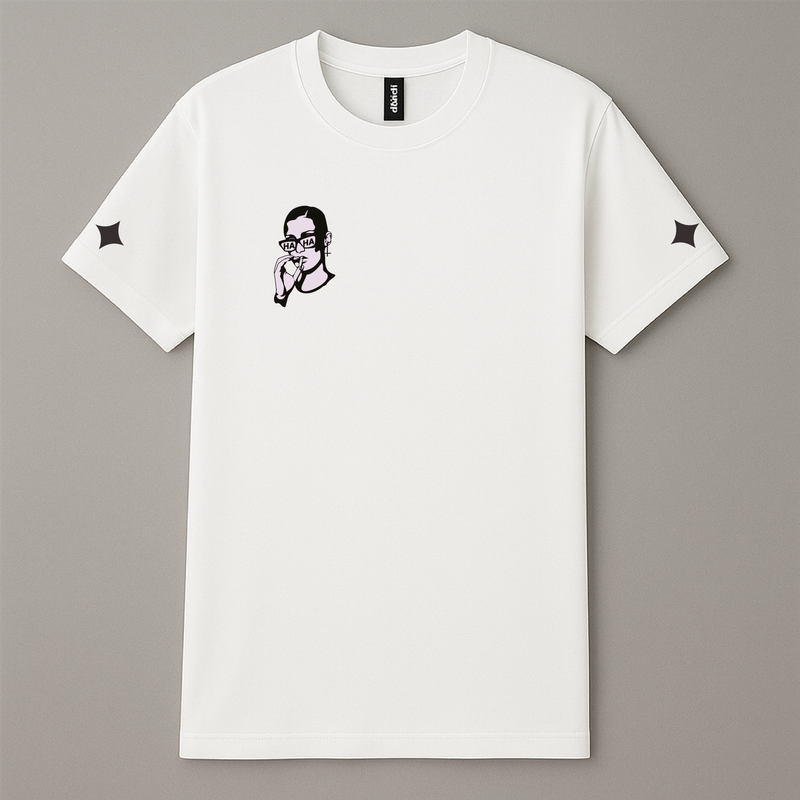 Koszula dwustronna  &quot;Stay High Girl&quot; Biała