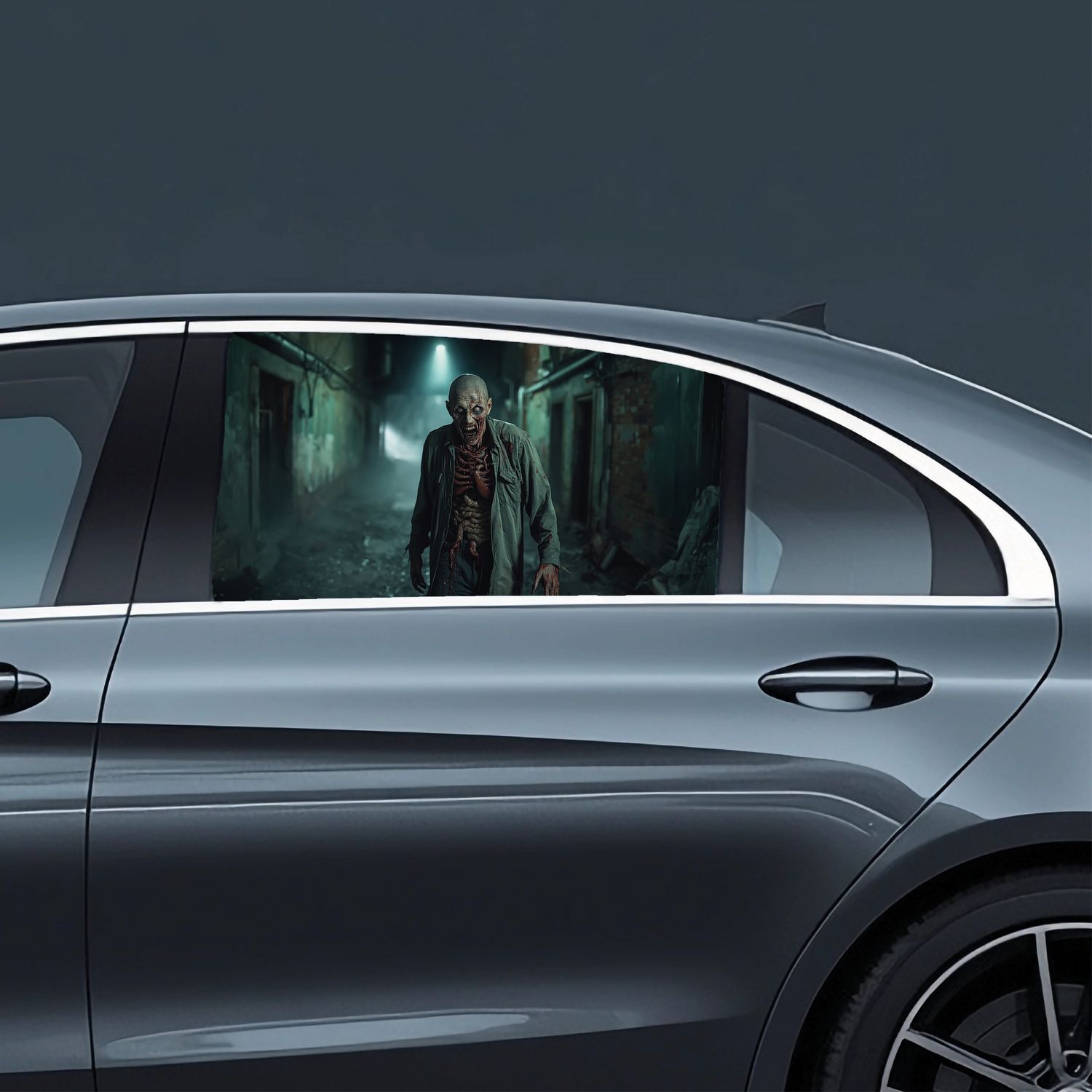 Szyby boczne (1 szt) Halloween 14