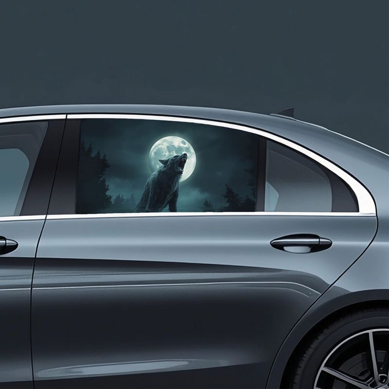 Szyby boczne (1 szt) Halloween 7