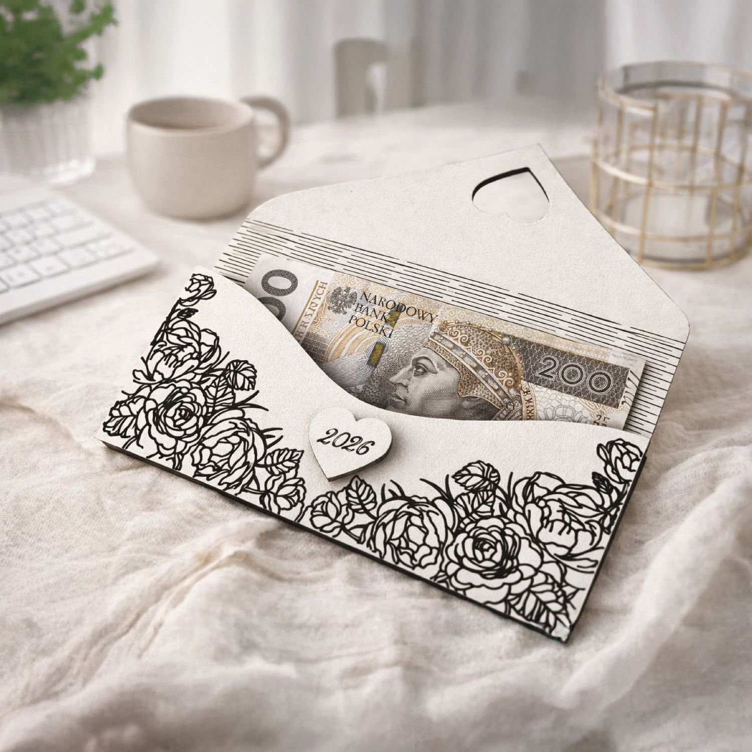 Koperta Personalizowana z HDF – Elegancka Koperta na Prezent