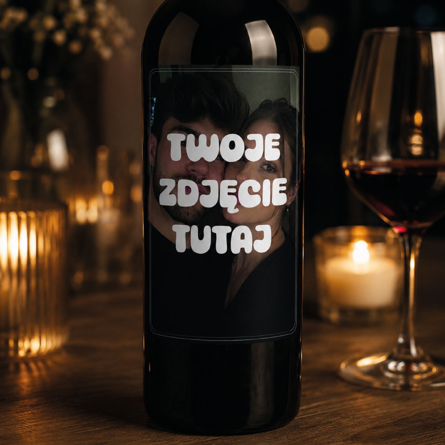 Etykiety personalizowane 13×9 cm – na butelki, napoje, wino 35 szt