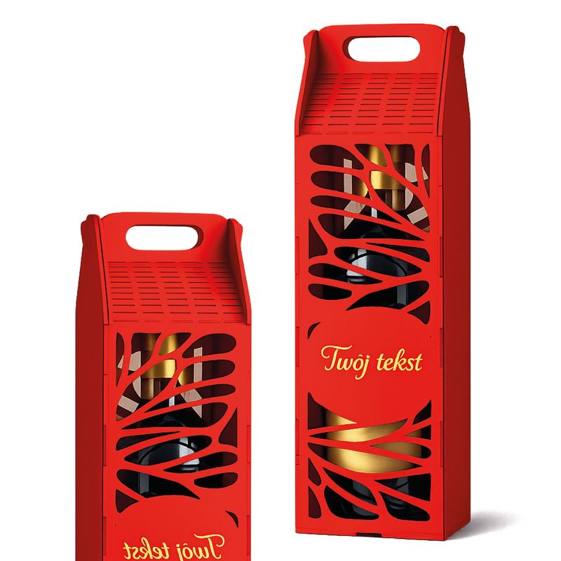 DREWNIANE PUDEŁKO PERSONALIZOWANE NA WINO PREZENT URODZINY PREZENTOWE
