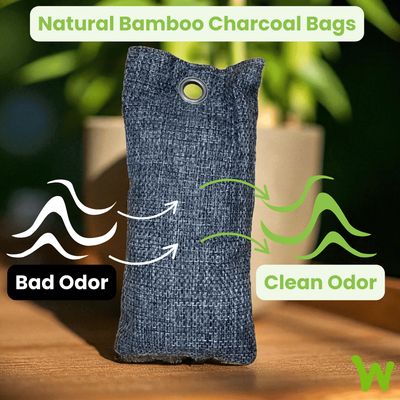 Odor Eliminator Pouch – Bamboo Charcoal Freshener