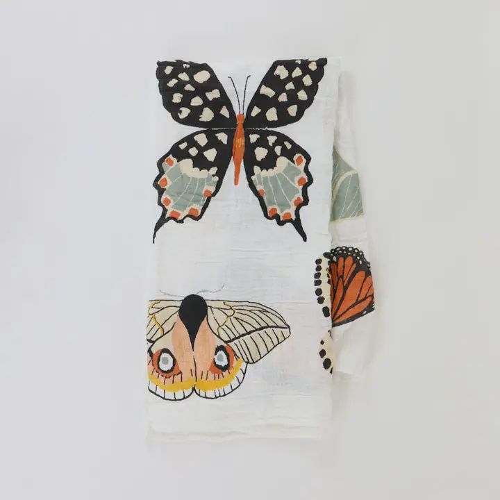Butterfly Migration Crib Sheet
