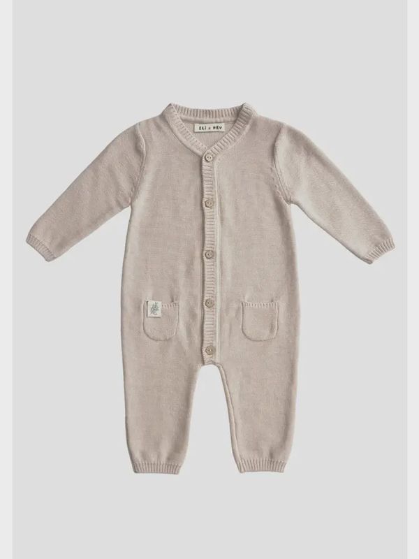 Baby / Kid Knit Jumpsuit 100% Cotton Oeko-Tex