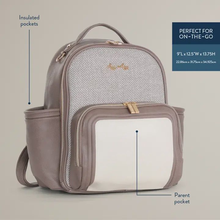 Itzy Mini Plus Diaper Bag Backpack