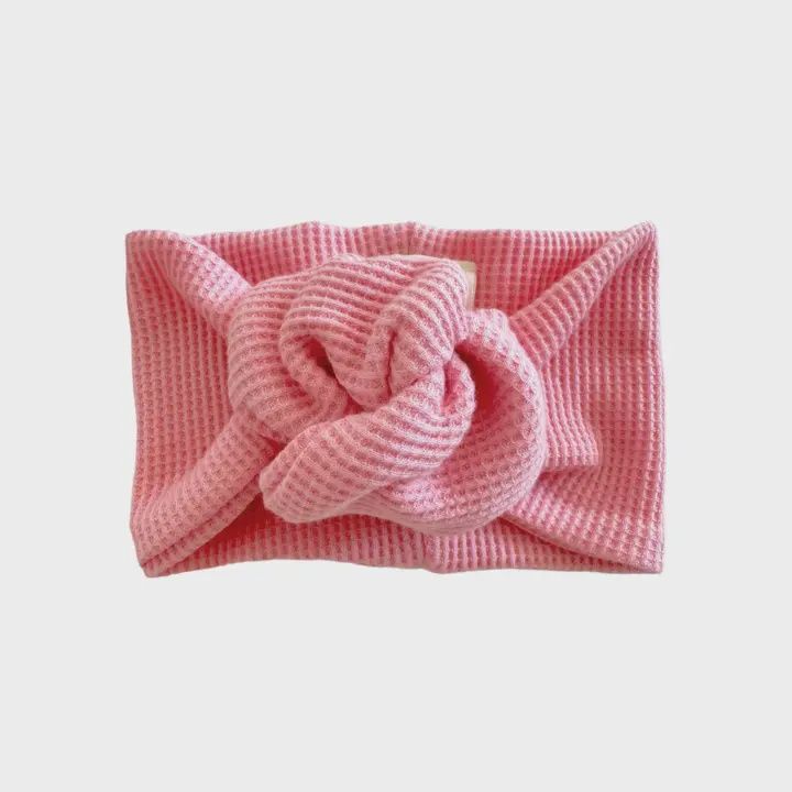 Waffle Turban Headband (0-12M)