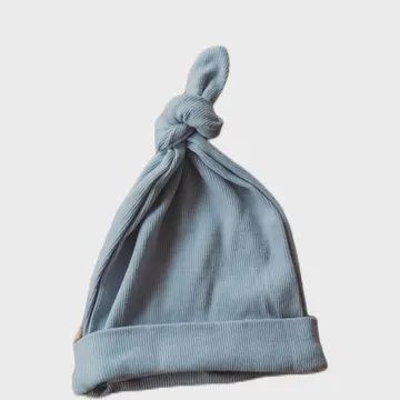 Knotted Hat, Colour: Light Blue