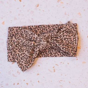 Eg Organic Bow Knot, Colour: Leopard